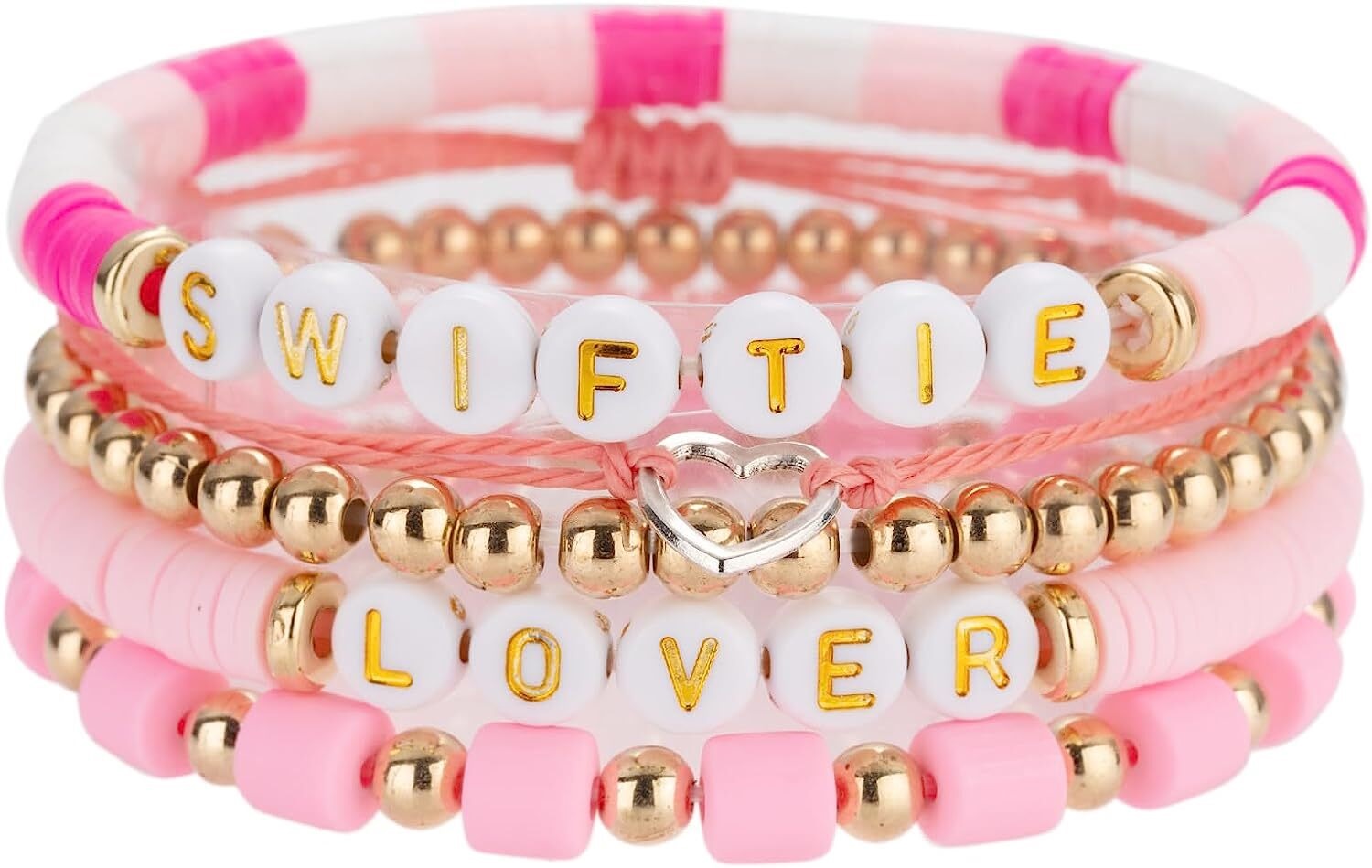 Taylor Swift Fans Gifts - Swift Charm Bracelet, Lover Reputation