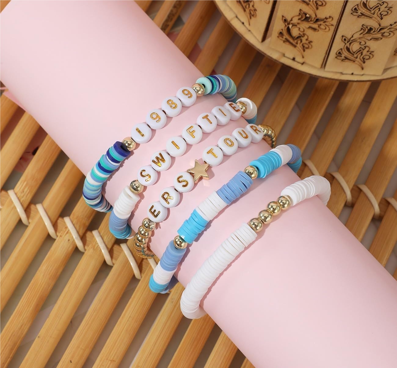 Girls' 5pk Love & Pearl Bracelet Set - art India | Ubuy